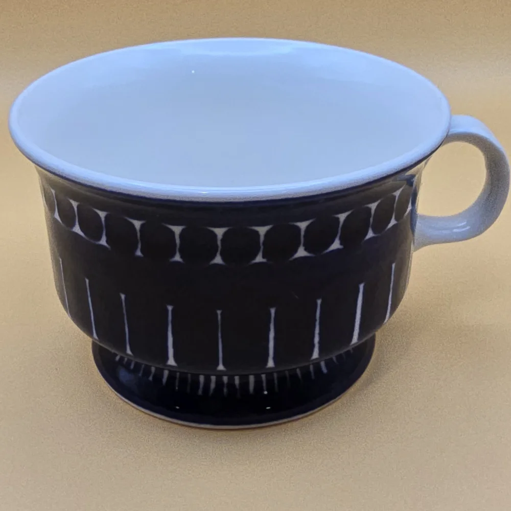 Vintage Arabia Of Finland Valencia tea cups & saucers designed by Ulla Procope